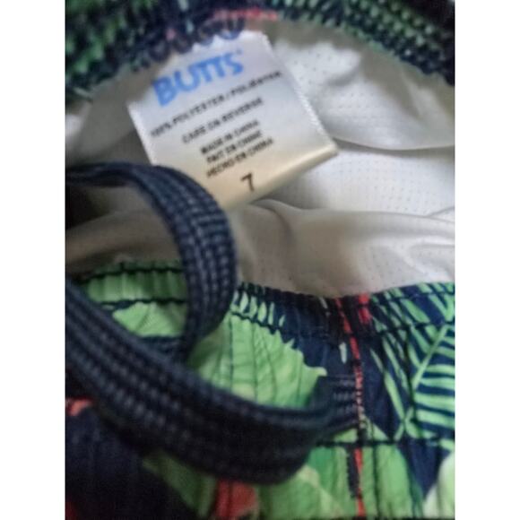 Rugged Butts Flamingo Frenzy Swim Trunks Boys 7 - Picture 3 of 3